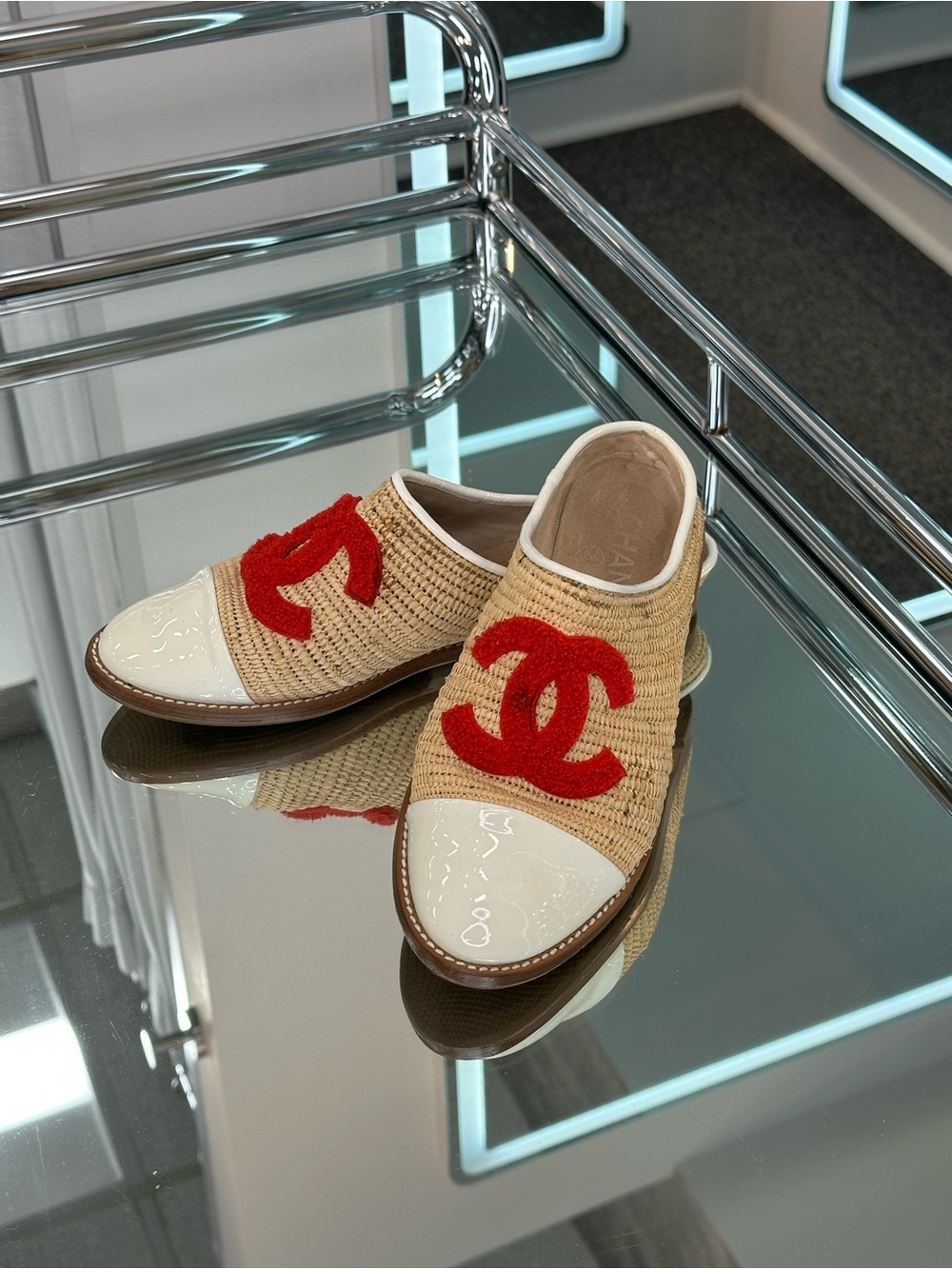 Chanel raffia Mule - Picture 3 of 11
